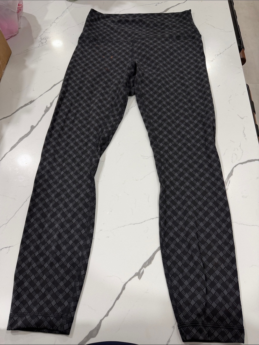 lululemon athletica Square Heart Jacquard Coal Black align Leggings